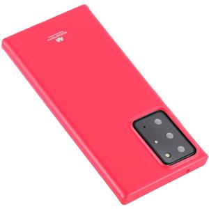 Voor Samsung Galaxy Note20 Ultra GOOSPERY JELLY Volledige dekking Soft Case (Rose Red)