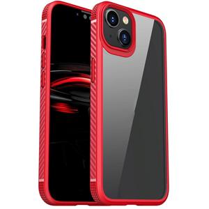 Ipaky MG-serie Transparante TPU + PC Airbag Schokbestendig Case voor iPhone 13