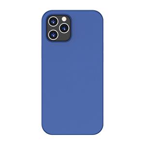 TOTUDESIGN AA-148 Brilliant Series Shockproof Liquid Siliconen Beschermhoes voor iPhone 12 mini(Blauw)