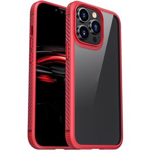 iPaky MG-serie Transparante TPU + PC Airbag Schokbestendig Case voor iPhone 13 Pro Max