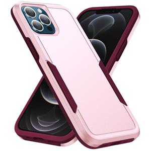 huismerk Pioneer Armor Heavy Duty PC + TPU Shockproof Case For iPhone 13 Pro Max(Pink)