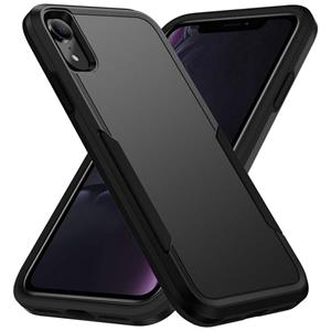 huismerk Pioneer Armor Heavy Duty PC + TPU Shockproof Case For iPhone XR(Black)