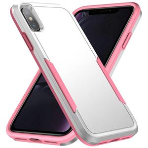 huismerk Pioneer Armor Heavy Duty PC + TPU Shockproof Case For iPhone XS Max(White)