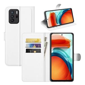 huismerk Voor Xiaomi Redmi Note 10 Pro 5G China / Poco X3 GT Litchi Textuur Horizontale Flip Bescherming Case met Houder & Card Slots & Portemonnee