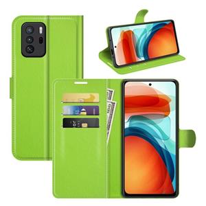 huismerk Voor Xiaomi Redmi Note 10 Pro 5G China / Poco X3 GT Litchi Texture Horizontale Flip Bescherming Case met Houder & Card Slots & Portemonnee