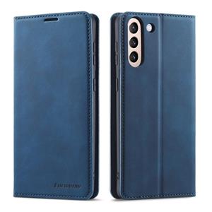 Voor Samsung Galaxy S21 5G Forwenw Dream Series Oil Edge Sterk magnetisme horizontale flip lederen kast met Holder & Card Slots & Wallet & Photo Frame