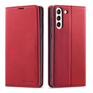 Voor Samsung Galaxy S21+ 5G Forwenw Dream Series Oil Edge Sterk magnetisme Horizontale Flip Lederen case met Holder & Card Slots & Wallet & Photo Fram