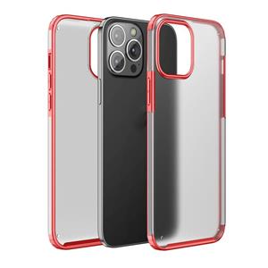 huismerk Schokbestendige TPU + PC-beschermhoes voor iphone 13 pro