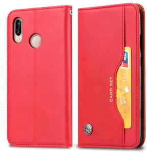 huismerk Knead huidtextuur horizontale Flip lederen case voor Xiaomi Redmi Note 7 & 7 Pro met foto frame & houder & kaartsleuven & portemonnee (rood)