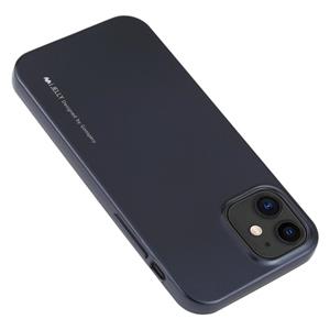 Voor iPhone 12 GOOSPERY i-JELLY TPU Shockproof en Scratch Case(Zwart)