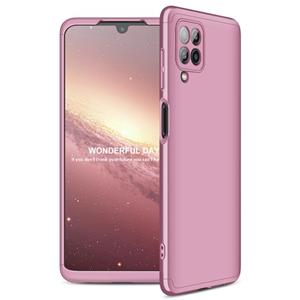 Voor Samsung Galaxy M32 India Versie Dikte 9.3mm GKK Drietraps Splicing Full Coverage PC Case (Rose Gold)