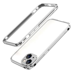 huismerk Aurora-serie lensbeschermer + metalen frame beschermhoes voor iPhone 13 mini