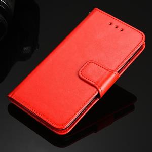 huismerk For Samsung Galaxy S10+ Crystal Texture Horizontal Flip Leather Case with Holder & Card Slots & Wallet(Red)