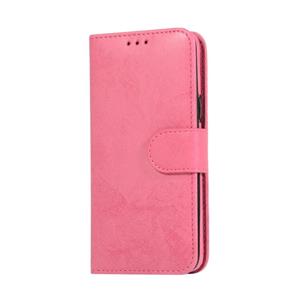 huismerk Voor Samsung Galaxy S9 Retro 2 in 1 Afneembare Magnetische Horizontale Flip TPU + PU Lederen kast met Holder & Card Slots & Photo Frame & Wallet(Pink)