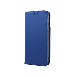 huismerk Voor iPhone XR Strong Magnetism Shockproof Horizontale Flip Liquid Feel Leather Case met Holder & Card Slots & Wallet(Blauw)