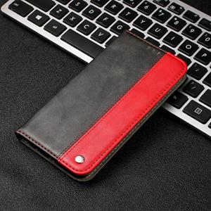 huismerk Zakelijke Effen Kleur Stitching Horizontale Flip Leren Case met Houder & Card Slots voor iPhone 13 Mini