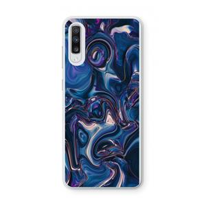 CaseCompany Mirrored Mirage: Samsung Galaxy A70 Transparant Hoesje
