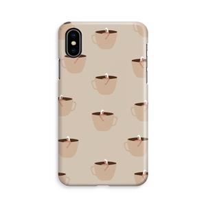 CaseCompany Morning coffee: iPhone X Volledig Geprint Hoesje