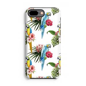 CaseCompany Kleurrijke papegaaien: iPhone 7 Plus Tough Case