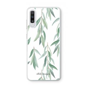 CaseCompany Branch up your life: Samsung Galaxy A70 Transparant Hoesje