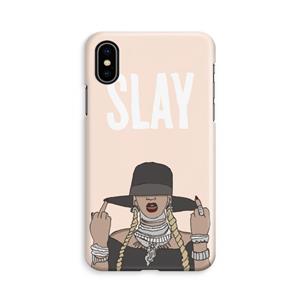CaseCompany Slay All Day: iPhone Xs Volledig Geprint Hoesje
