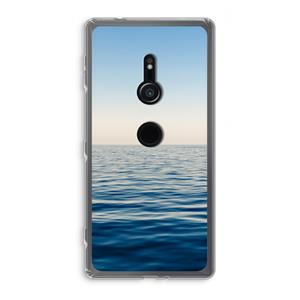CaseCompany Water horizon: Sony Xperia XZ2 Transparant Hoesje