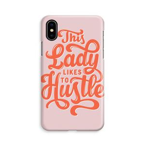 CaseCompany Hustle Lady: iPhone Xs Volledig Geprint Hoesje