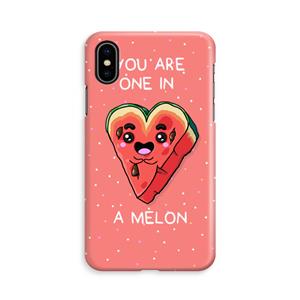 CaseCompany One In A Melon: iPhone Xs Volledig Geprint Hoesje