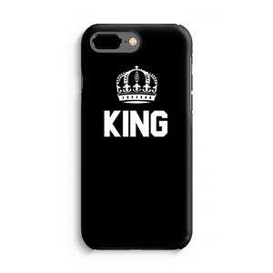 CaseCompany King zwart: iPhone 7 Plus Tough Case