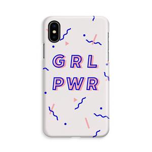 CaseCompany GRL PWR: iPhone Xs Volledig Geprint Hoesje
