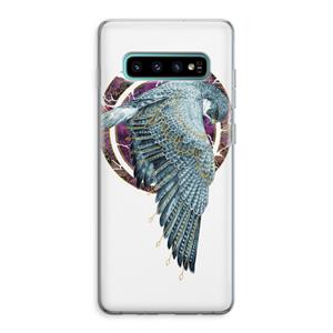 CaseCompany Golden Falcon: Samsung Galaxy S10 Plus Transparant Hoesje
