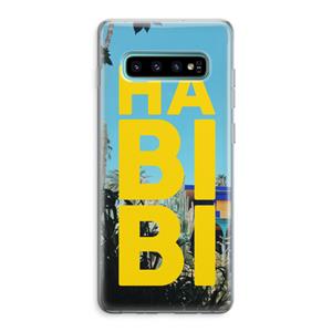 CaseCompany Habibi Majorelle : Samsung Galaxy S10 Plus Transparant Hoesje