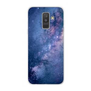 CaseCompany Nebula: Samsung Galaxy A6 Plus (2018) Transparant Hoesje