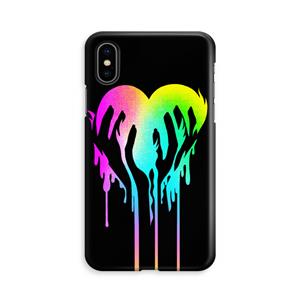 CaseCompany Hold My Heart: iPhone Xs Volledig Geprint Hoesje