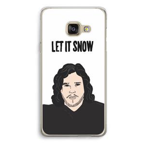 CaseCompany Let It Snow: Samsung A3 (2017) Transparant Hoesje