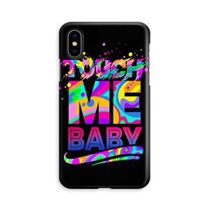 CaseCompany Touch Me: iPhone Xs Volledig Geprint Hoesje