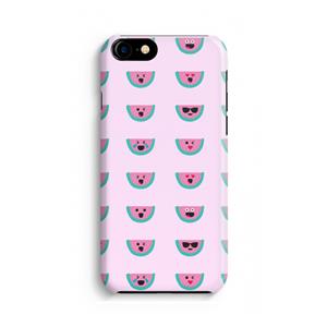CaseCompany Smiley watermeloenprint: Volledig geprint iPhone SE 2020 Hoesje