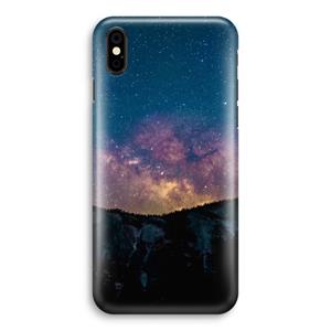 CaseCompany Travel to space: iPhone X Volledig Geprint Hoesje