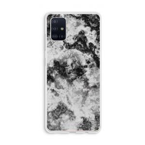 CaseCompany Onweer: Galaxy A51 4G Transparant Hoesje