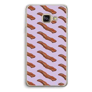 CaseCompany Bacon to my eggs #2: Samsung A3 (2017) Transparant Hoesje
