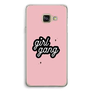 CaseCompany Girl Gang: Samsung A3 (2017) Transparant Hoesje