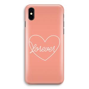 CaseCompany Forever heart: iPhone Xs Volledig Geprint Hoesje