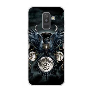 CaseCompany Sinister Wings: Samsung Galaxy A6 Plus (2018) Transparant Hoesje