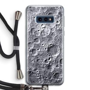 CaseCompany Maanlandschap: Samsung Galaxy S10e Transparant Hoesje met koord