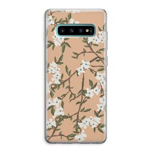 CaseCompany Blossoming spring: Samsung Galaxy S10 Plus Transparant Hoesje