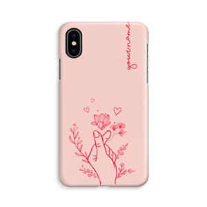 CaseCompany Giving Flowers: iPhone X Volledig Geprint Hoesje