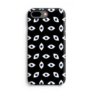 CaseCompany Eyes pattern: iPhone 7 Plus Tough Case