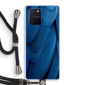 CaseCompany Pauw: Samsung Galaxy Note 10 Lite Transparant Hoesje met koord