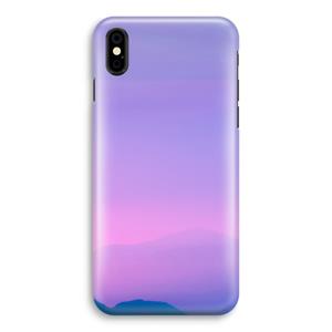 CaseCompany Sunset pastel: iPhone X Volledig Geprint Hoesje