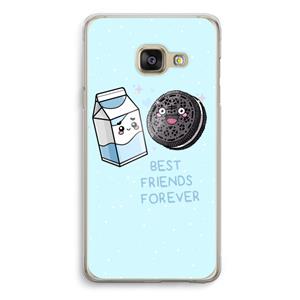CaseCompany Best Friend Forever: Samsung A3 (2017) Transparant Hoesje